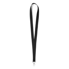 Vue Lanyard Neck de couleur noir| Krokrodeal