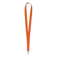 Vue Lanyard Neck de couleur orange| Krokrodeal