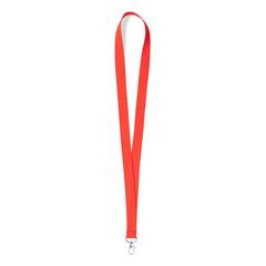 Vue Lanyard Neck de couleur rouge| Krokrodeal