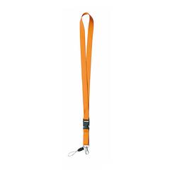 Vue Lanyard Duble de couleur orange| Krokrodeal