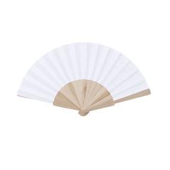 Vue Éventail Folklore de couleur blanc| Krokrodeal