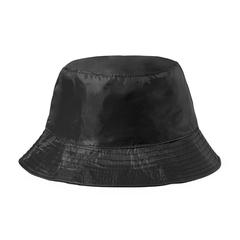 Vue Bonnet Réversible Nesy de couleur noir| Krokrodeal