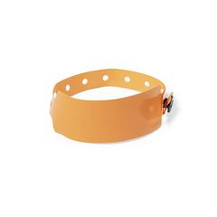 Vue Bracelet Multi de couleur orange| Krokrodeal