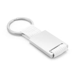 Vue Porte-Clés Yip de couleur blanc| Krokrodeal