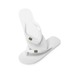 Vue Tongues Brasileira de couleur blanc| Krokrodeal