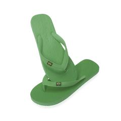 Vue Tongues Brasileira de couleur vert| Krokrodeal