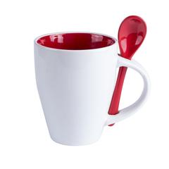 Vue Tasse Cotes de couleur rouge| Krokrodeal