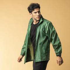 Vue générale Imperméable Grid | Krokrodeal