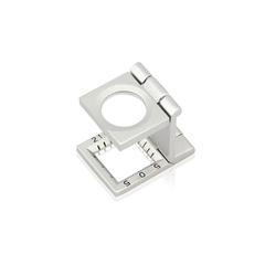 Vue générale Loupe Compte-Fils Court 10X | Krokrodeal
