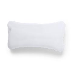 Vue Coussin Cancún de couleur blanc| Krokrodeal