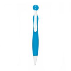 Vue Stylo Gallery de couleur bleu| Krokrodeal