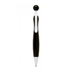 Vue Stylo Gallery de couleur noir| Krokrodeal