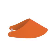 Vue Visière Sunday de couleur orange| Krokrodeal