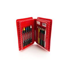 Vue Trousse Clown de couleur rouge| Krokrodeal