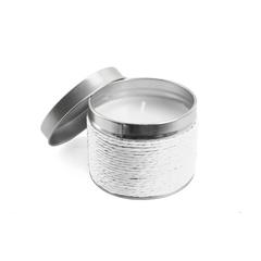 Vue Bougie Aromatique Shiva de couleur beige| Krokrodeal