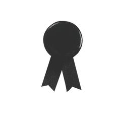 Vue Pin's Ruban Solidario de couleur noir| Krokrodeal