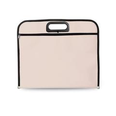 Vue Porte-Documents Join de couleur beige| Krokrodeal