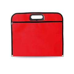 Vue Porte-Documents Join de couleur rouge| Krokrodeal