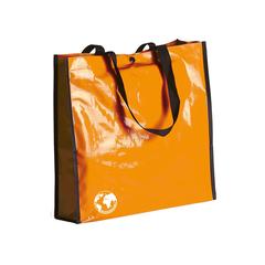 Vue Sac Recycle de couleur orange| Krokrodeal