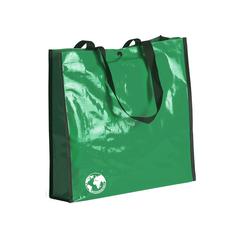 Vue Sac Recycle de couleur vert| Krokrodeal