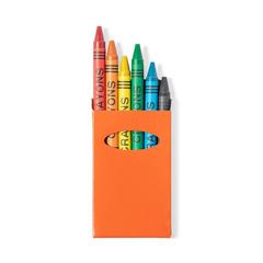 Vue Boîte Crayons Tune de couleur orange| Krokrodeal