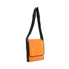 Vue Bandoulière Jasmine de couleur orange| Krokrodeal