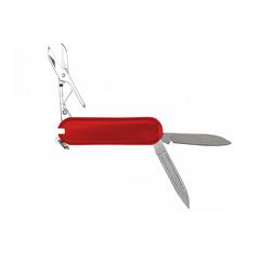 Vue Mini-Canif Multi-Usages Castilla de couleur rouge| Krokrodeal