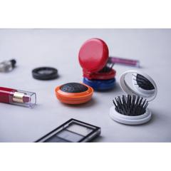 Vue Brosse avec Miroir Glance de couleur blanc| Krokrodeal