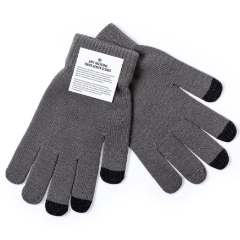 Gants tactiles avec logo | Krokrodeal sobriété energétique