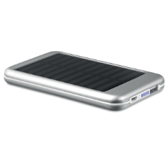 Batterie chargeur solaire logotée | Krokrodeal sobriété energétique